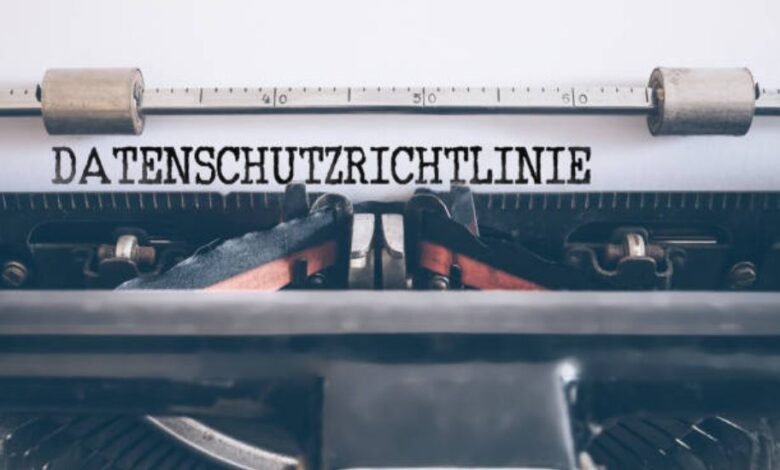 Datenschutzrichtlinie
