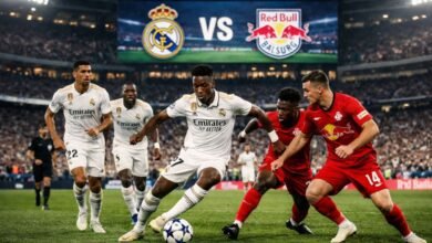 Aufstellungen: Teilnehmer: Real Madrid Gegen RB Salzburg