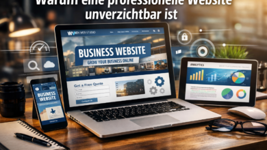 professionelle Website