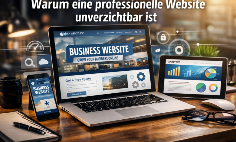 professionelle Website