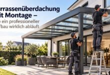 Terrassenüberdachung mit Montage – wie ein professioneller Aufbau wirklich abläuft